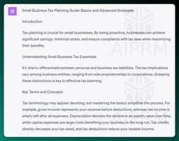 Small Business Tax Planning Guide: Basics and Advanced Strategies

Introduction

Tax planning is crucial for small businesses. By being proactive, businesses can achieve significant savings, minimize stress, and ensure compliance with tax laws while maximizing their benefits.

Understanding Small Business Tax Essentials

It's vital to differentiate between personal and business tax liabilities. The tax implications vary among business entities, ranging from sole proprietorships to corporations. Grasping these distinctions is key to effective tax planning.

Key Terms and Concepts

Tax terminology may appear daunting, but mastering the basics simplifies the process. For example, gross income represents your revenue before deductions, whereas net income is what's left after all expenses. Depreciation denotes the decline in an asset's value over time, while capital expenses are large costs benefiting your business in the long run. Tax credits directly decrease your tax owed, and tax deductions reduce your taxable income.