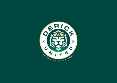 DERICK UNITED – BRAND IDENTITY & WEBSITE DESIGN