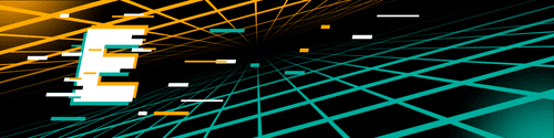 E Banner for Glossary - Computer Plane Graphic