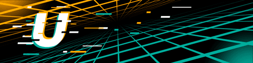 U Banner for Glossary - Computer Plane Graphic