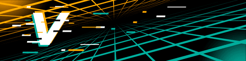 V Banner for Glossary - Computer Plane Graphic