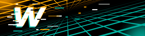 W Banner for Glossary - Computer Plane Graphic
