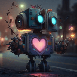 happy robot
