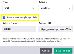 public prompt