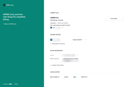 stripe billing