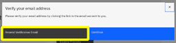 verify email